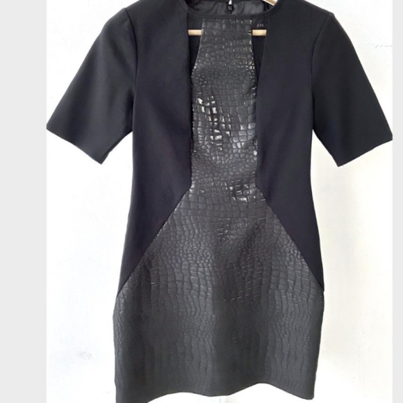 Coast Black Cersei Snake Sheath Dress - Picture 5 of 10